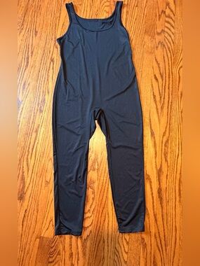 SHEIN - Black Sleeveless Jumpsuit Bodysuit - Size 0XL
